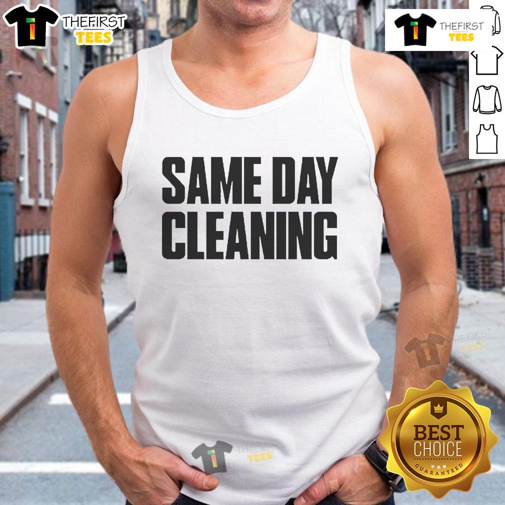 Good Sammy Virji same day cleaning tank top featuring a stylish design, perfect for quick and efficient cleaning tasks.