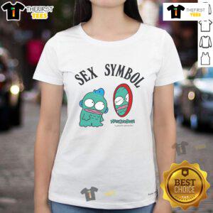 Alt Text: Nice Sex Symbol Hangyodon Ladies Tee featuring a stylish design perfect for casual wear and fandom.