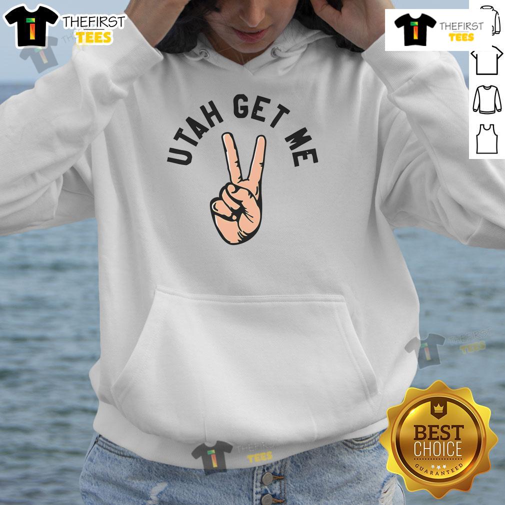 Nice Utah Get Me Two Hoodie in cozy fabric, perfect for outdoor adventures and casual wear in Utah's scenic landscapes.