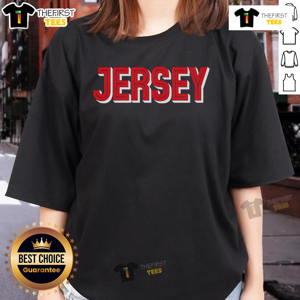 Men's New Jersey ladies tee featuring 'Nice Where I'm From' graphic for casual, stylish wear in NJ.
