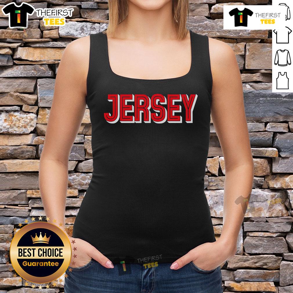 Men's New Jersey tank top featuring 'Nice Where I'm From' design, perfect for casual summer wear and showcasing local pride.