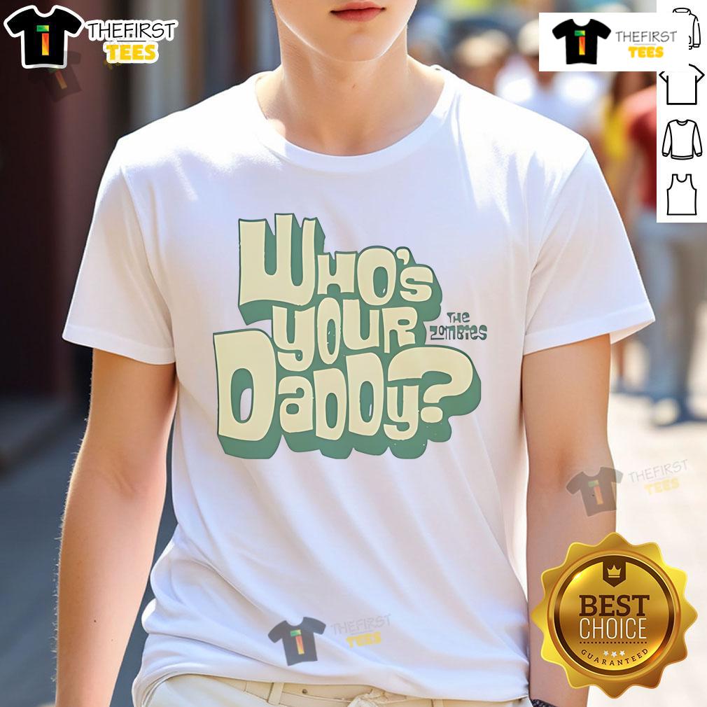Alt Text: Nice Who's Your Daddy yellow logo T-shirt 2025, featuring a vibrant design perfect for casual wear.