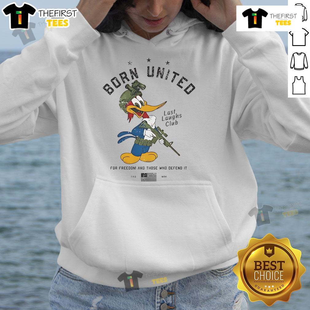 Official Born United For Freedom And Those Who Defend It Hoodie, featuring bold graphics and a comfortable fit.
