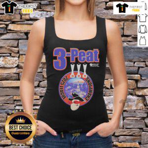 Official Buffalo Bandits 3-Peat 2025 League Champions tank top featuring team logo and championship design.