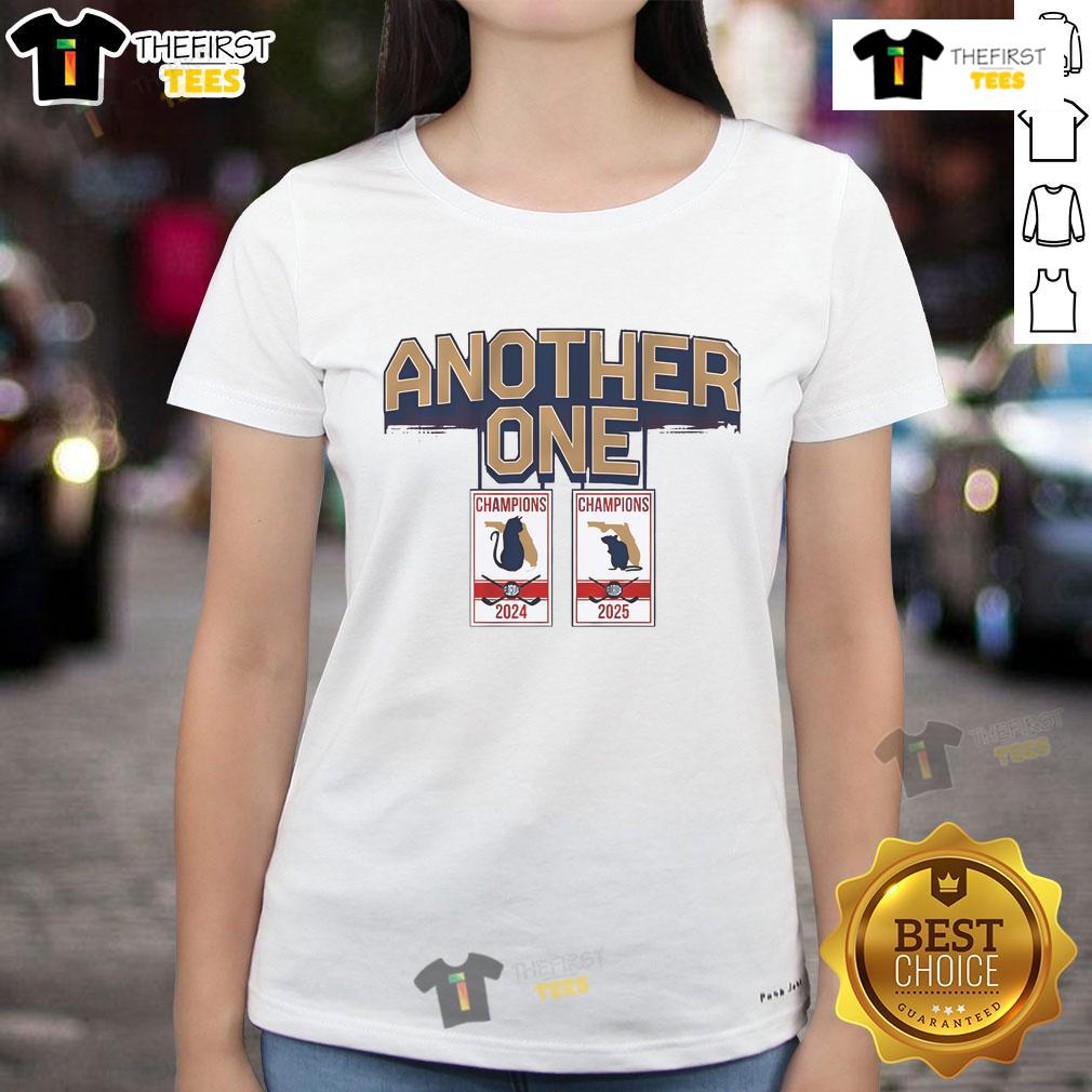 Official Florida Hockey Another One Ladies Tee showcasing team pride in stylish women's apparel for fans.