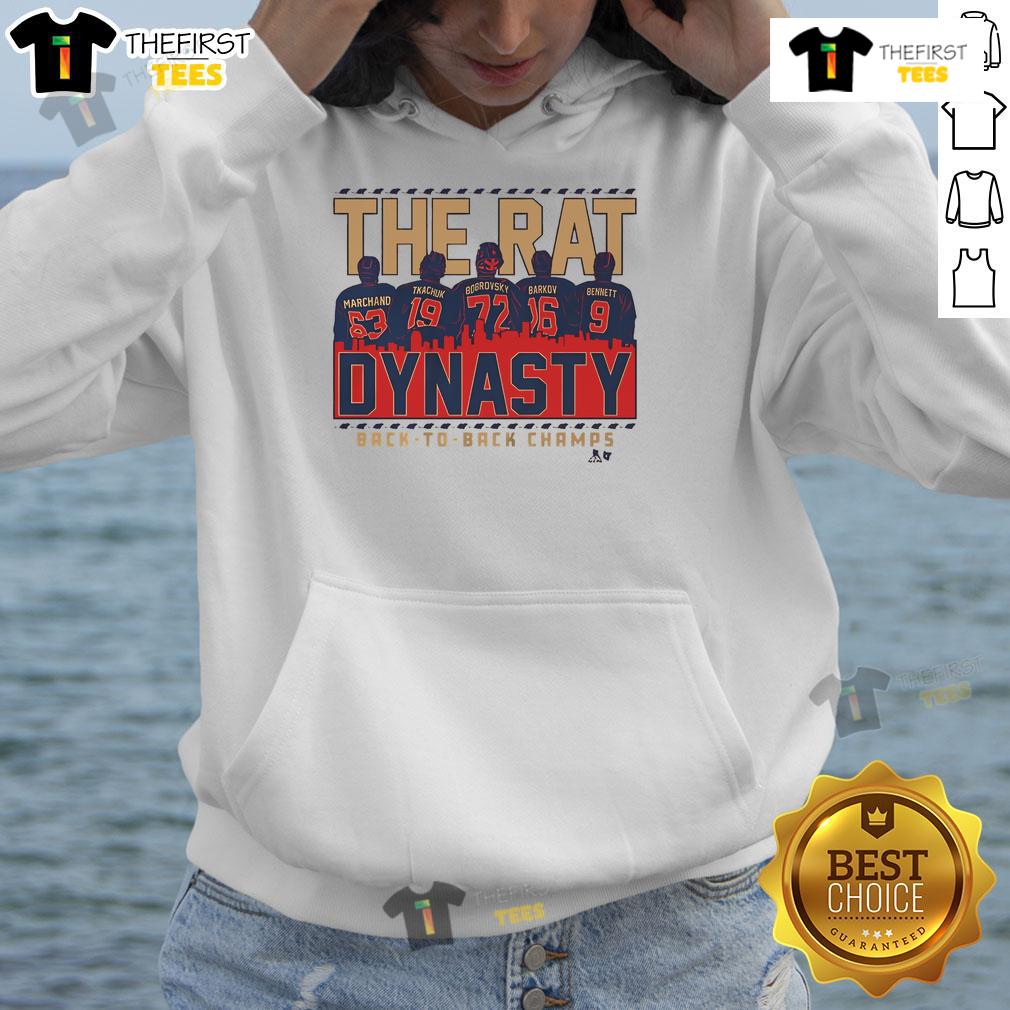 Official Florida Hockey The Rat Dynasty Hoodie featuring team colors and logo, perfect for fans and collectors.