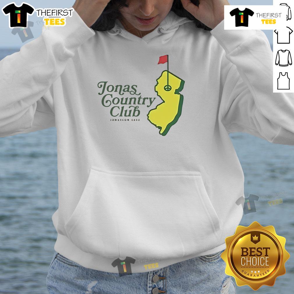 Official Jonas Brothers Country Club Golf Masters Hoodie in stylish design, perfect for fans and golf enthusiasts.