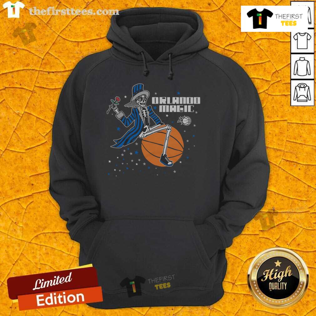 Official NBA X Grateful Dead X Magic hoodie featuring vibrant graphics and a stylish design for basketball and music fans.