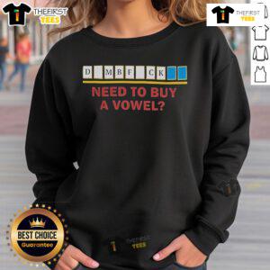 Official Neck Deep 'Need to Buy a Vowel' sweatshirt in black, featuring logo and vibrant graphics for music fans.