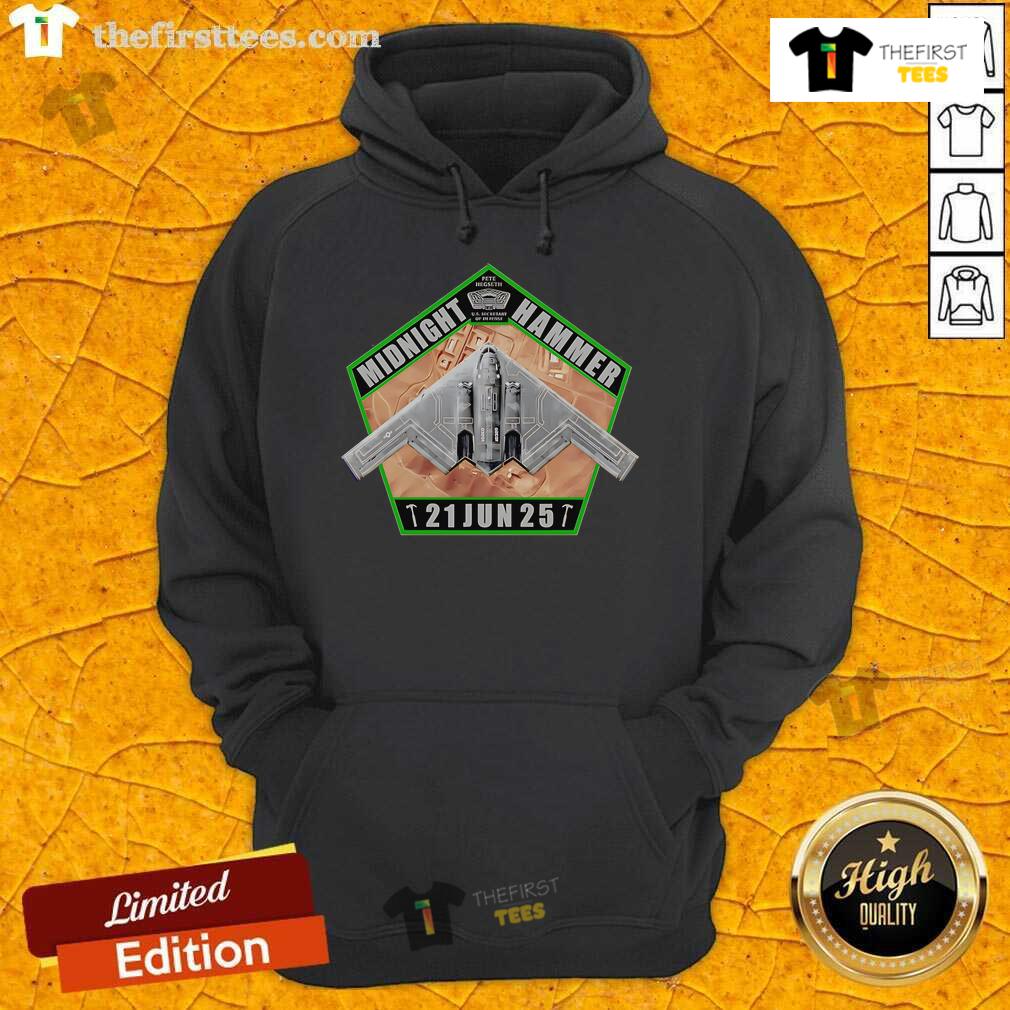 Official Operation Midnight Hammer Hoodie featuring bold graphics and a stylish design for fans of the series.