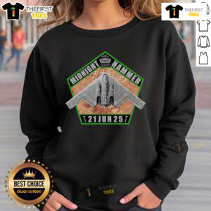 Alt Text: Official Operation Midnight Hammer Sweatshirt featuring bold graphics and a comfortable fit for fans and gamers.