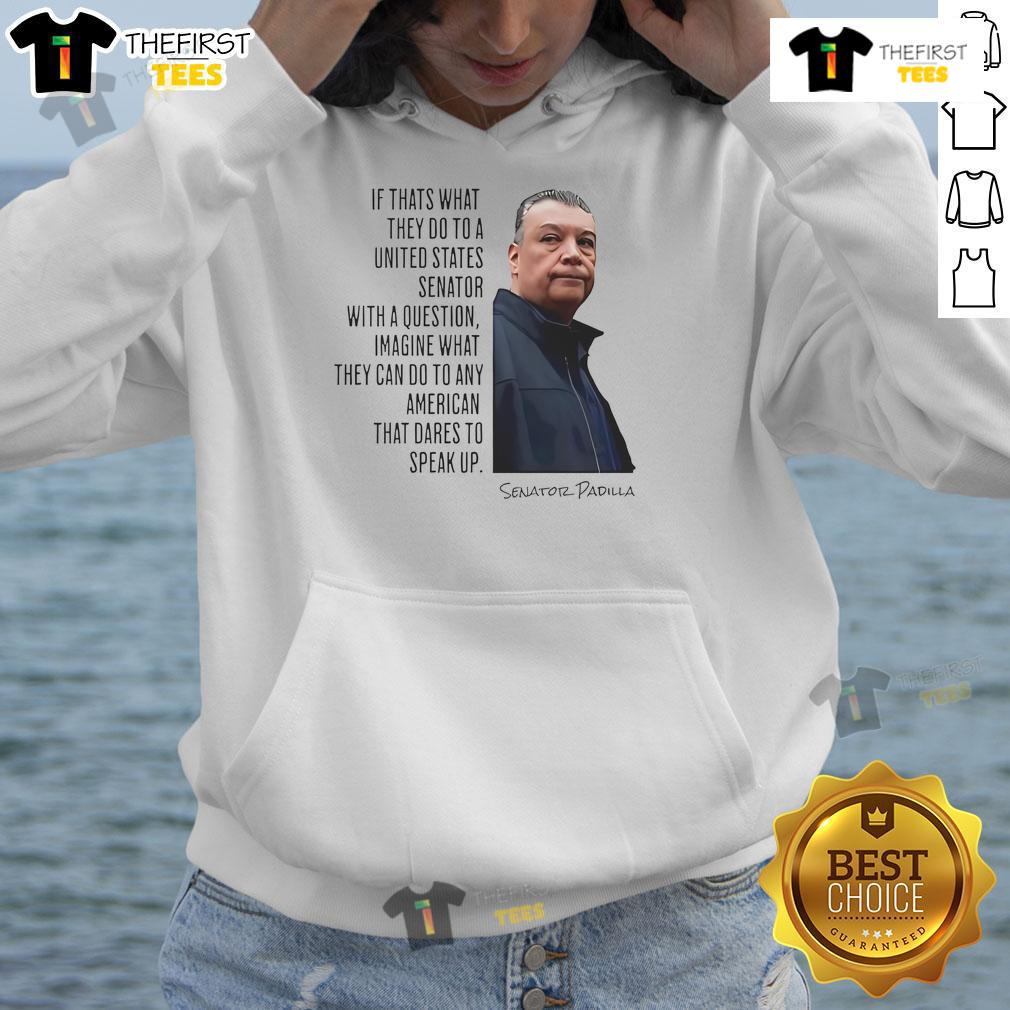 Official Senator Alex Padilla Quote Hoodie: 'Resist Loudly, Advocate' - Stylish and empowering apparel for supporters.