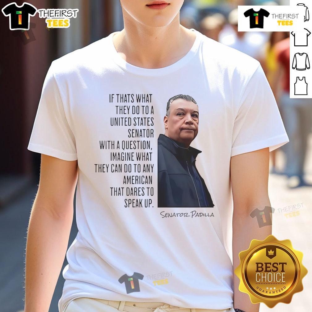 Official Senator Alex Padilla quote shirt featuring 'Resist Loudly Advocate' design, perfect for activists and supporters.