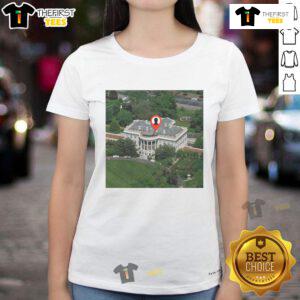 Official The White House Ladies Tee featuring a stylish design, perfect for patriotic womens fashion.