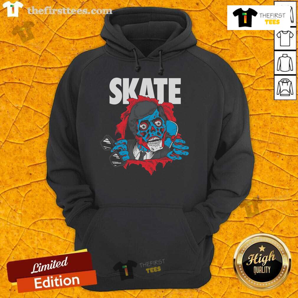 Alt Text: Original Skate Obey Brigade Hoodie featuring bold graphics and a stylish design, perfect for streetwear enthusiasts.