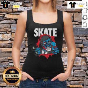 Original Skate Obey Brigade Tank Top featuring bold graphics and a stylish design, perfect for summer skating sessions.