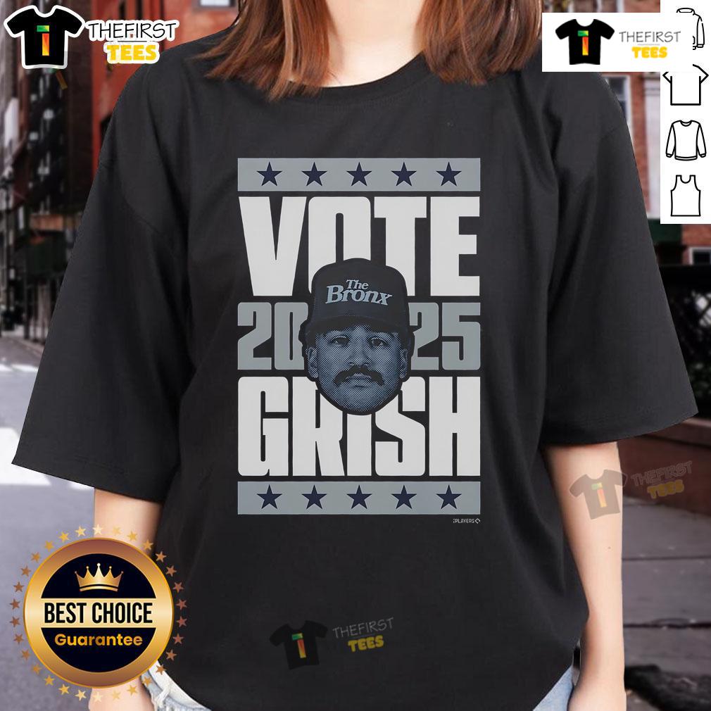 Premium Trent Grisham 2025 Vote Ladies Tee featuring a stylish design for fans of baseball and supporting Grisham.