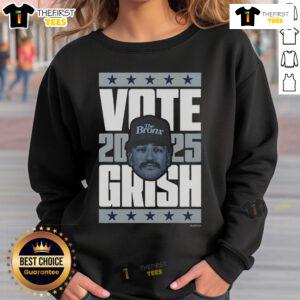 Premium Trent Grisham 2025 Vote Sweatshirt featuring bold graphics and a comfortable fit for fans and supporters.