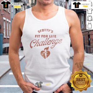 Pretty Fit for Life Challenge Tank Top featuring a stylish design, perfect for fitness enthusiasts and workout lovers.