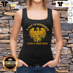 Stylish Top A Day To Remember Make It Make Sense tank top in vibrant colors, perfect for casual outings and music events.