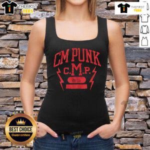 Vintage CM Punk wrestling attitude tank top featuring a bold middle finger graphic, perfect for wrestling fans.