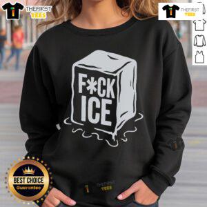 Stylish Top-Fck-ICE-Print-Sweatshirt featuring bold graphic design, perfect for casual wear and street style.
