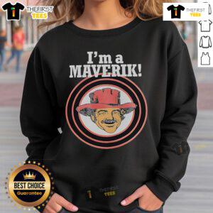 Top Im A Maverik Cowboy Sweatshirt featuring a stylish design, perfect for casual wear and cowboy enthusiasts.