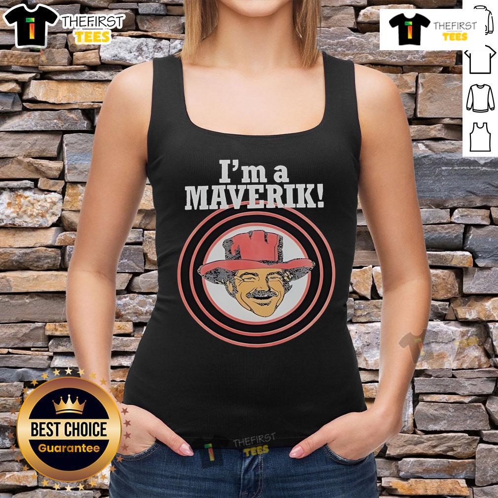 Stylish Top Im A Maverik Cowboy Tank Top featuring a bold design, perfect for casual wear and summer adventures.