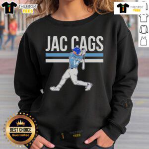 Top Jac Caglianone Slugger Swing Sweatshirt featuring a stylish design for baseball fans and athletes.