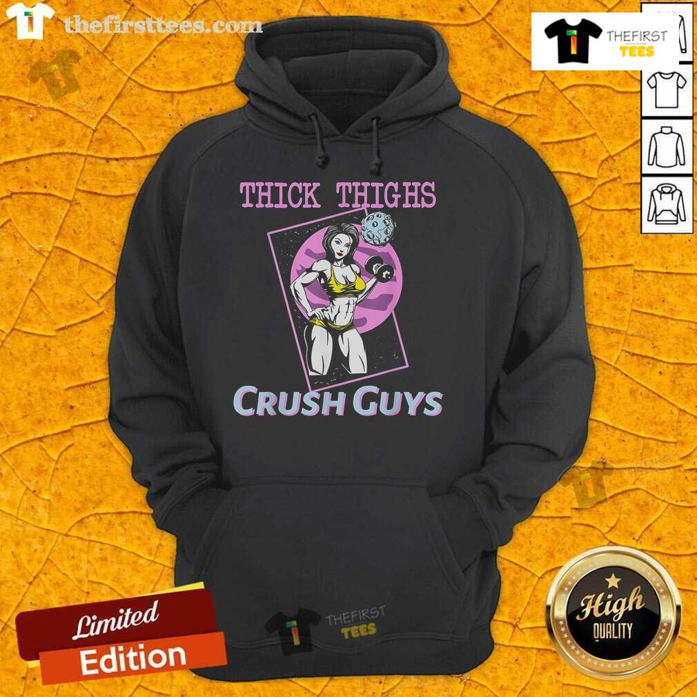 Girl in a gym hoodie showcasing top thick thighs, radiating confidence and strength while crushing fitness goals.