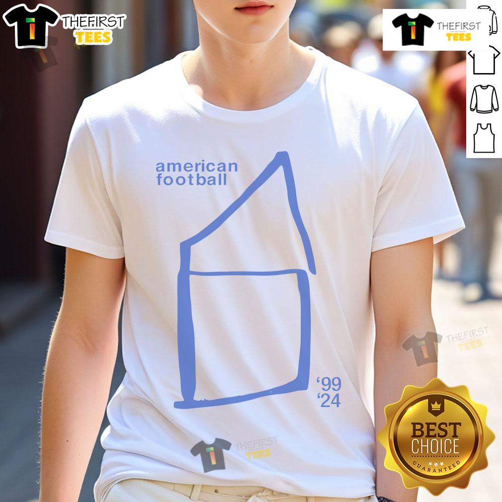 Alt Text: Nice American Football Anniversary Tour T-Shirt featuring bold graphics and a comfortable fit for fans.