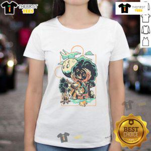 Nice Bluegrass Bear Ladies Tee featuring a vibrant bear graphic, perfect for outdoor enthusiasts and casual wear.