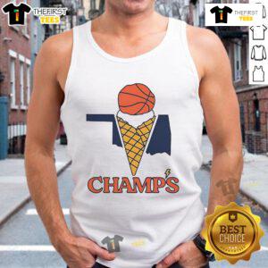 Stylish Nice Braums Champs ice cream tank top featuring vibrant graphics perfect for summer outings and ice cream lovers.
