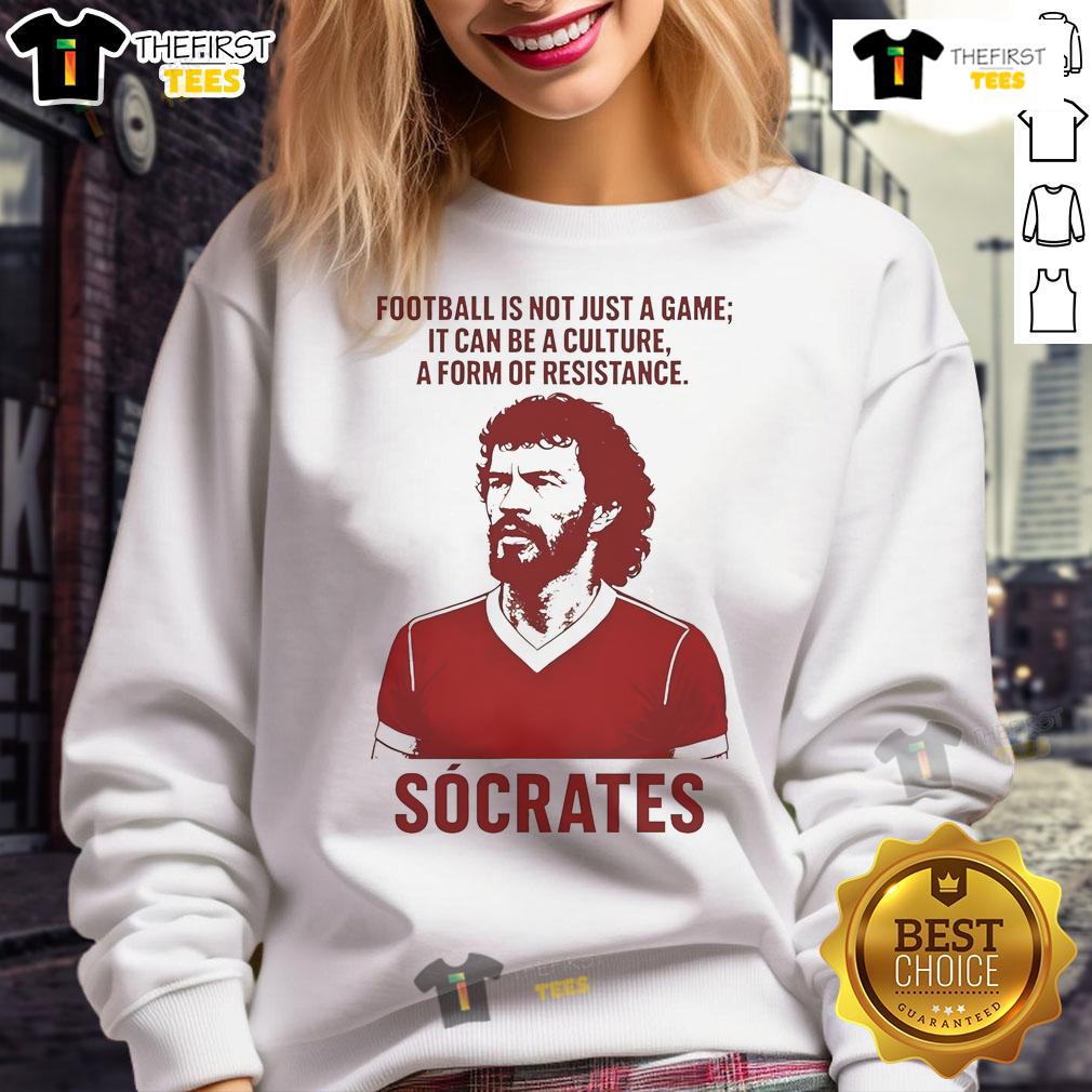 Alt Text: Nice Football sweatshirt showcasing culture and resistance, emphasizing that football is more than just a game.