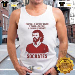 Nice football tank top showcasing the culture and resistance behind the game, perfect for passionate fans.