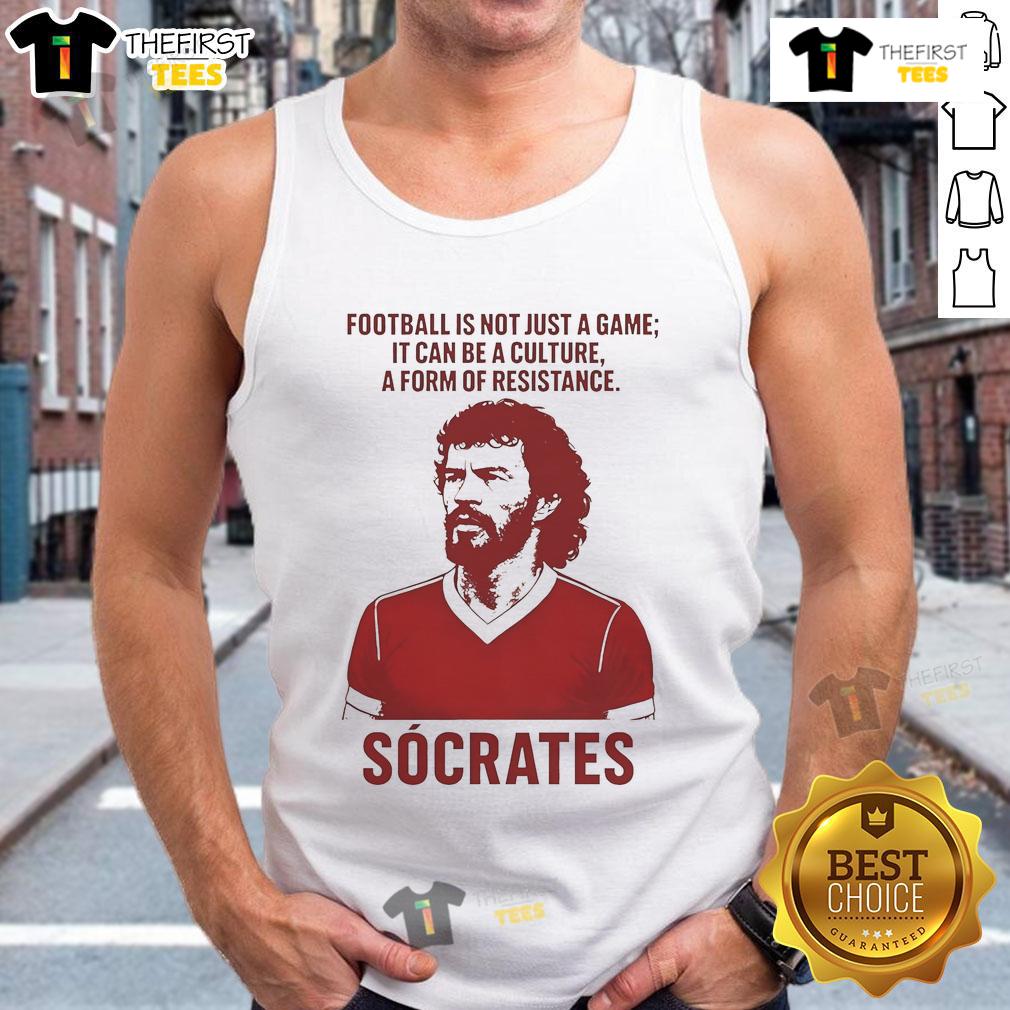 Nice football tank top showcasing the culture and resistance behind the game, perfect for passionate fans.