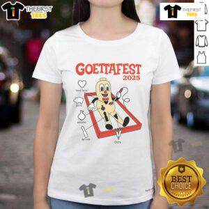 Nice Operation Goettafest 2025 ladies tee featuring vibrant design and comfortable fit for festival enthusiasts.