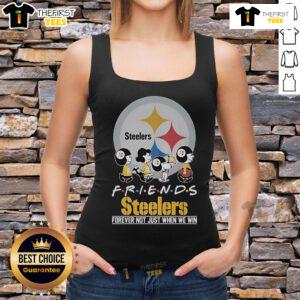 Nice Snoopy and The Peanuts Pittsburgh Steelers Friends Forever tank top celebrating team spirit, not just for wins.