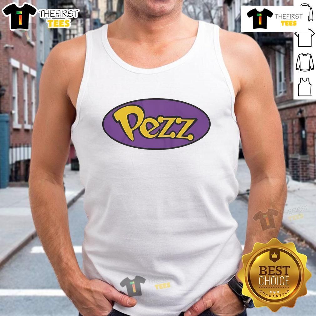 Alt Text: Official Billy Talent Pezz Logo Tank Top featuring vibrant design and band logo, perfect for fans and casual wear.