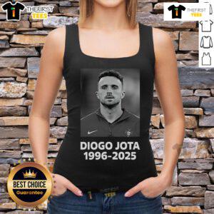 Official Diogo Jota 1996-2025 Tank Top featuring a stylish design and vibrant colors for fans and sports enthusiasts.