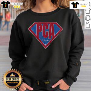Alt Text: Official Pete Crow-Armstrong Super PCA Chicago baseball sweatshirt featuring a stylish design and vibrant team colors.