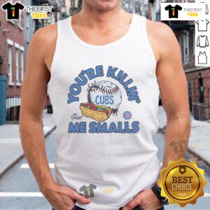Official The Sandlot x Chicago Cubs You're Killin Me Smalls tank top featuring iconic baseball movie quote.