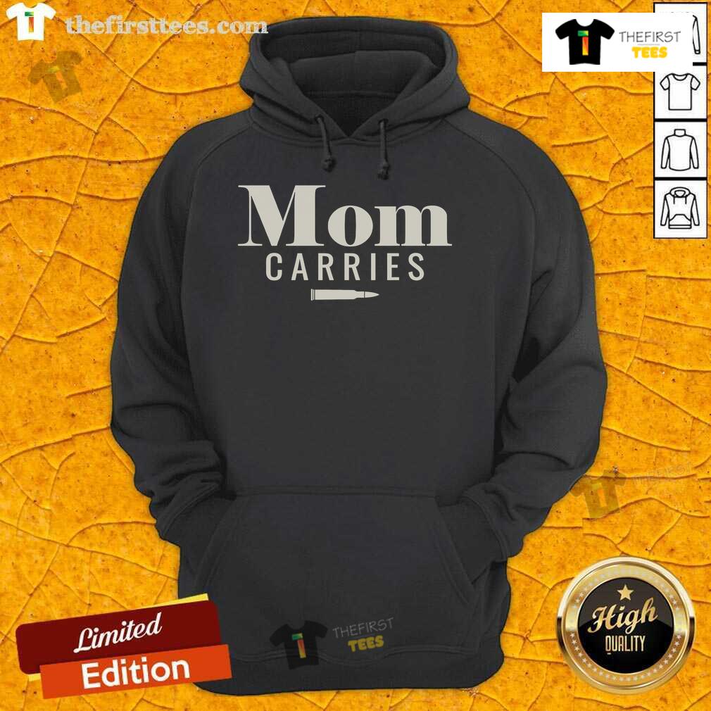 Original Mom carries Bullet Hoodie, showcasing a stylish and comfortable design perfect for mothers on the go.