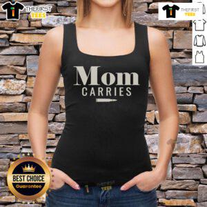 Original Mom carries a stylish bullet tank top, showcasing a trendy and casual look for moms.