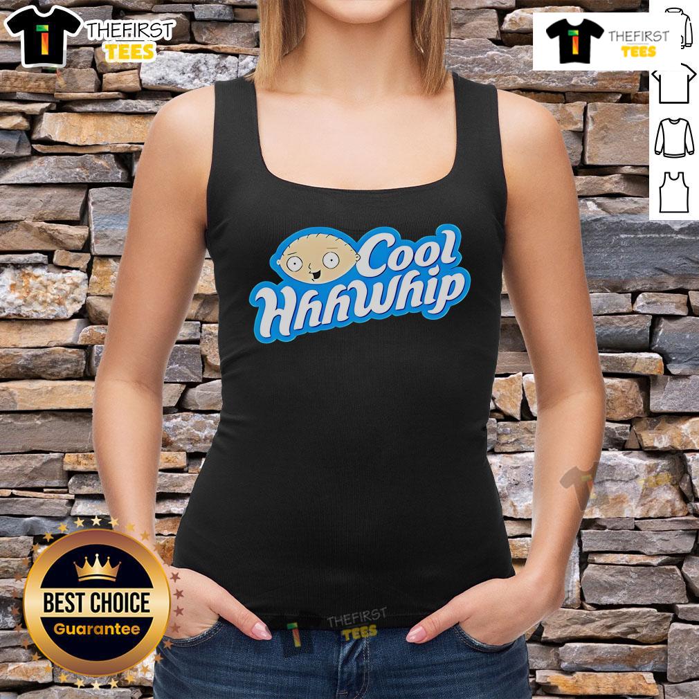 Original Stewie Griffin Cool Hhhwhip Tank Top featuring iconic cartoon character design for fans of Family Guy.