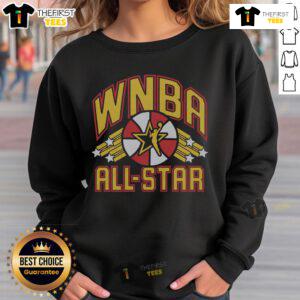 Alt Text: Premium Indiana WNBA All-Star Game 2025 sweatshirt featuring vibrant team colors and stylish design.