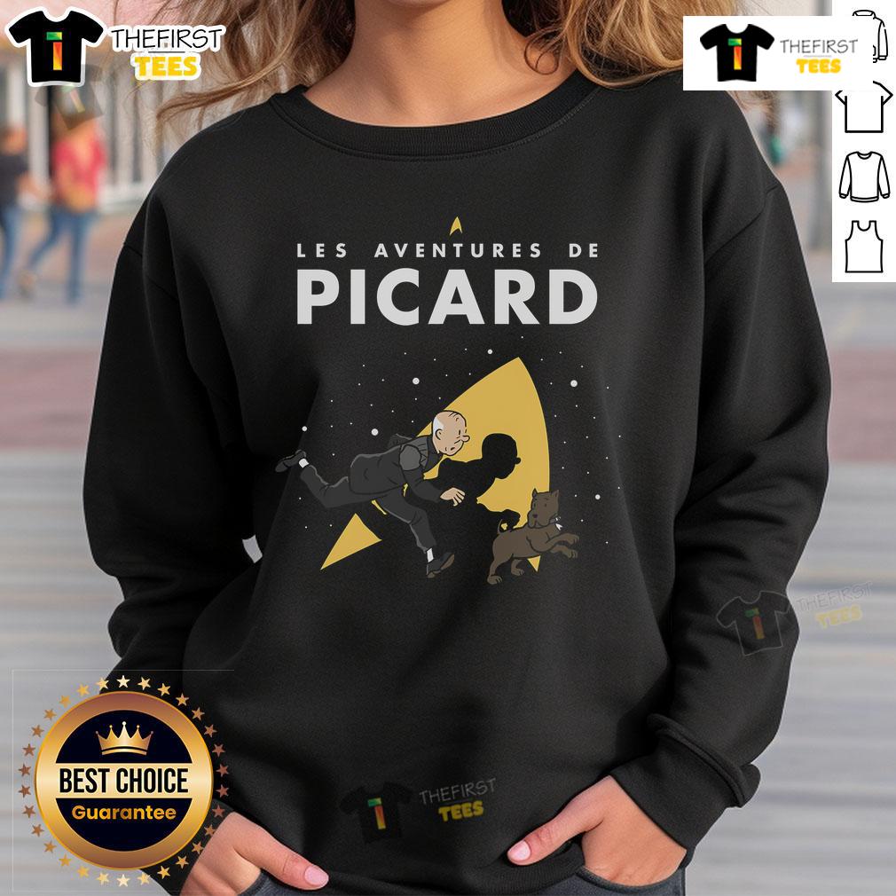 Premium Les Adventures De Picard sweatshirt featuring unique design and soft fabric, perfect for fans of the series.