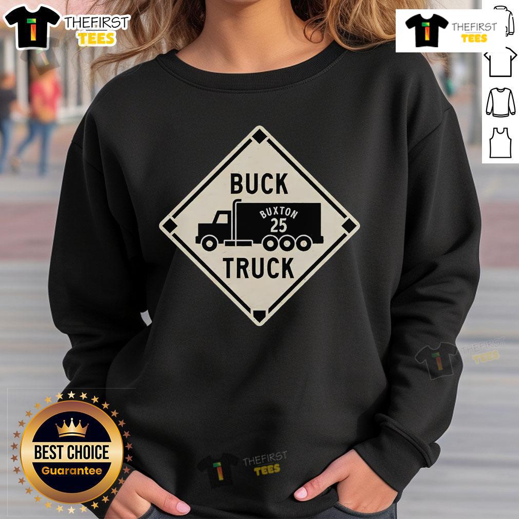 Top Buck Truck Byron Buxton sweatshirt featuring a stylish design for fans of the MLB and Minnesota Twins.