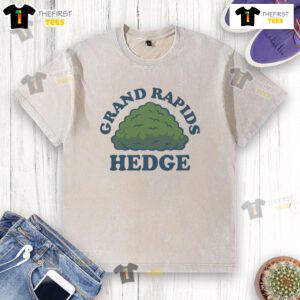 Alt Text: Good Grand Rapids Hedge Washed T-Shirt in soft fabric, featuring a trendy design perfect for casual wear.