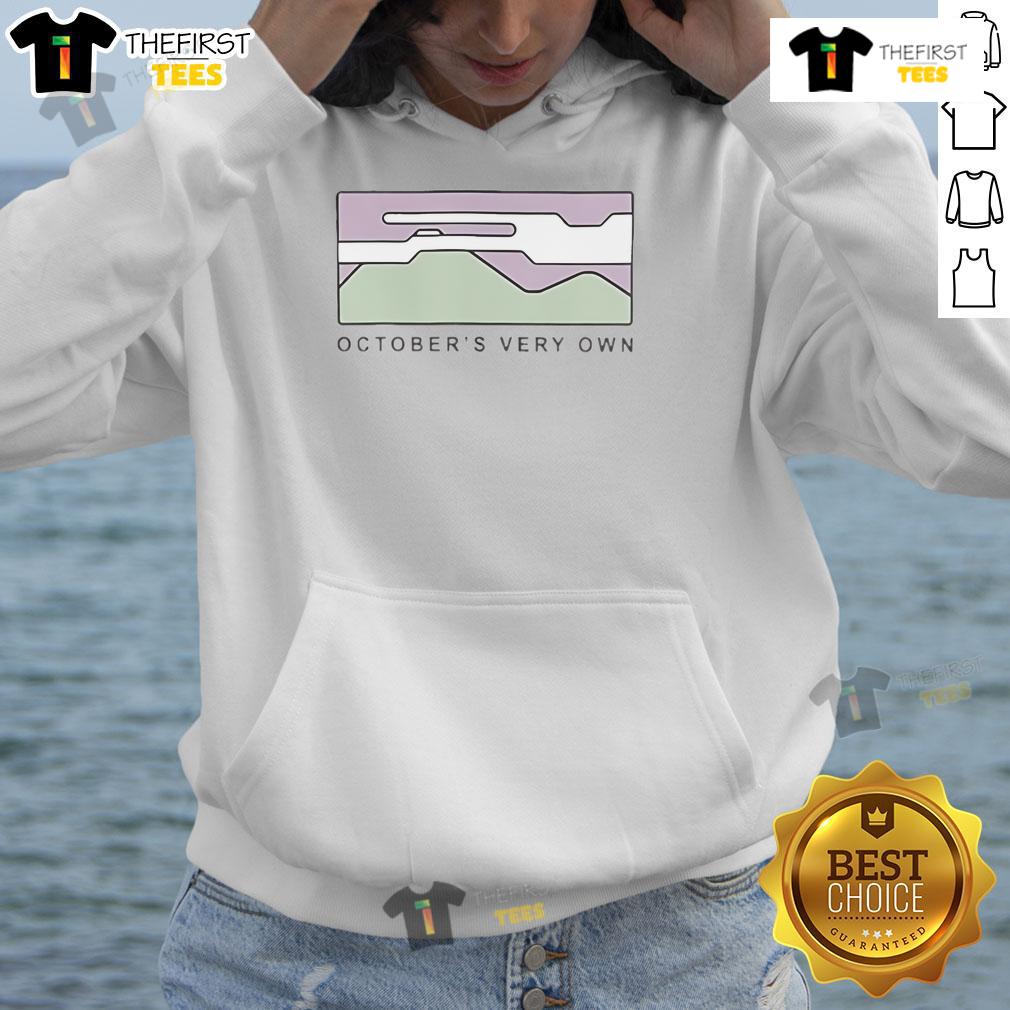 Nice OctobersVeryOwn Very Own Hiker Hoodie in vibrant colors, perfect for outdoor adventures and stylish comfort.